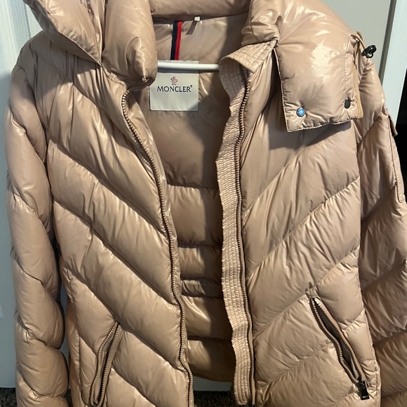 Pink Moncler Coat and Hat - Picture 1 of 10